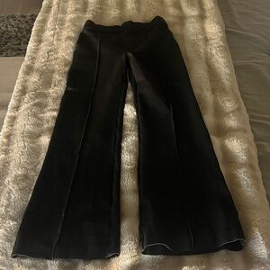 Dark Gray Flared Spanx Work Pants